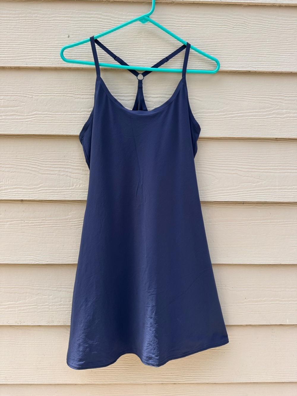 Outdoor Voices Womens The Exercise Dress in Blue/Navy Size M A23